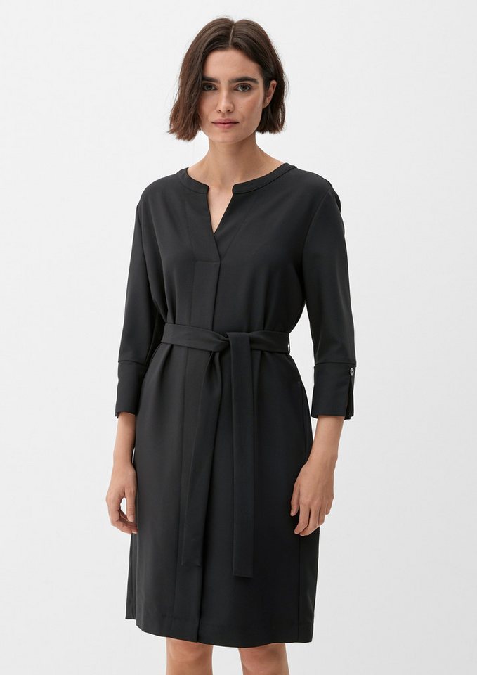 s.Oliver Minikleid Kleid Blusenkleid mit Gürtel von s.Oliver