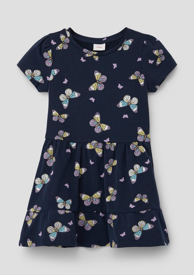 s.Oliver Minikleid Kleid Kleid mit All-over-Print von s.Oliver