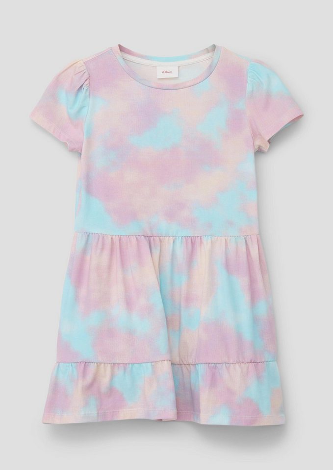 s.Oliver Minikleid Kleid Kleid mit All-over-Print von s.Oliver