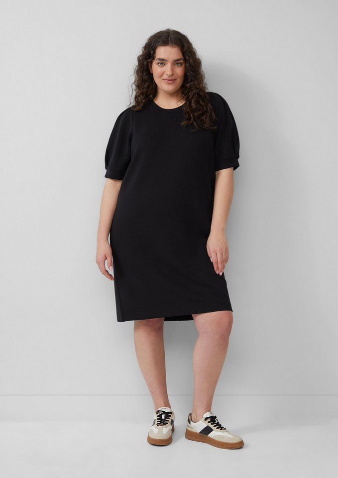 s.Oliver Minikleid Kleid Kurzes Scuba-Kleid mit Puffärmeln von s.Oliver