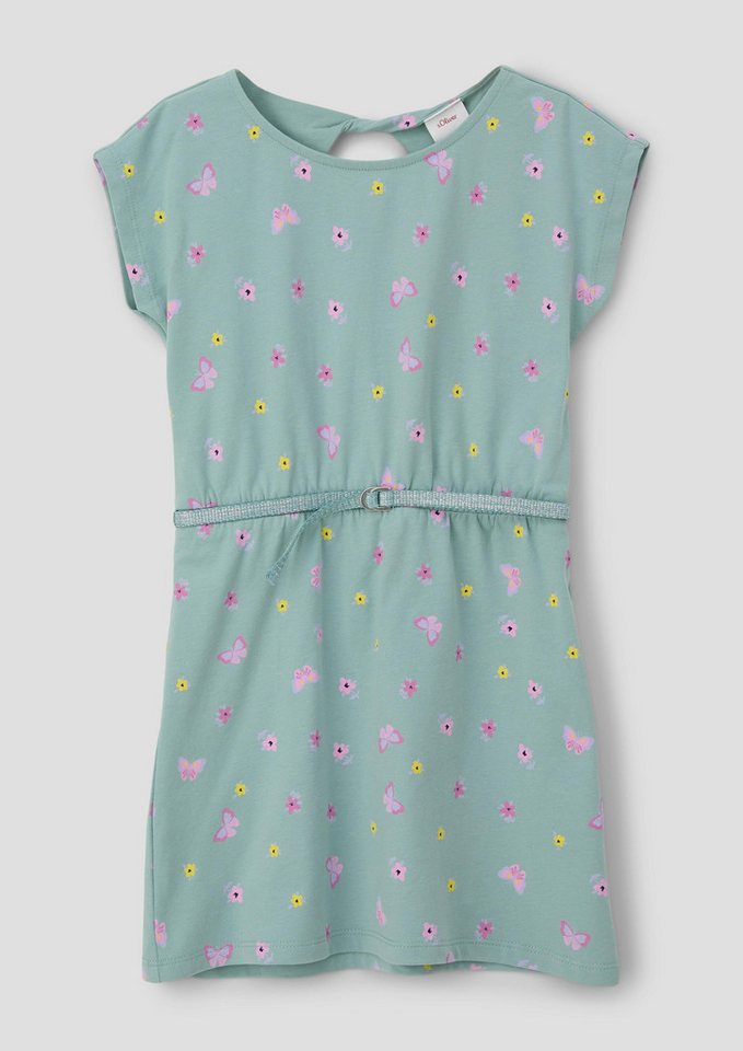 s.Oliver Minikleid Kleid Minikleid mit All-over-Print von s.Oliver