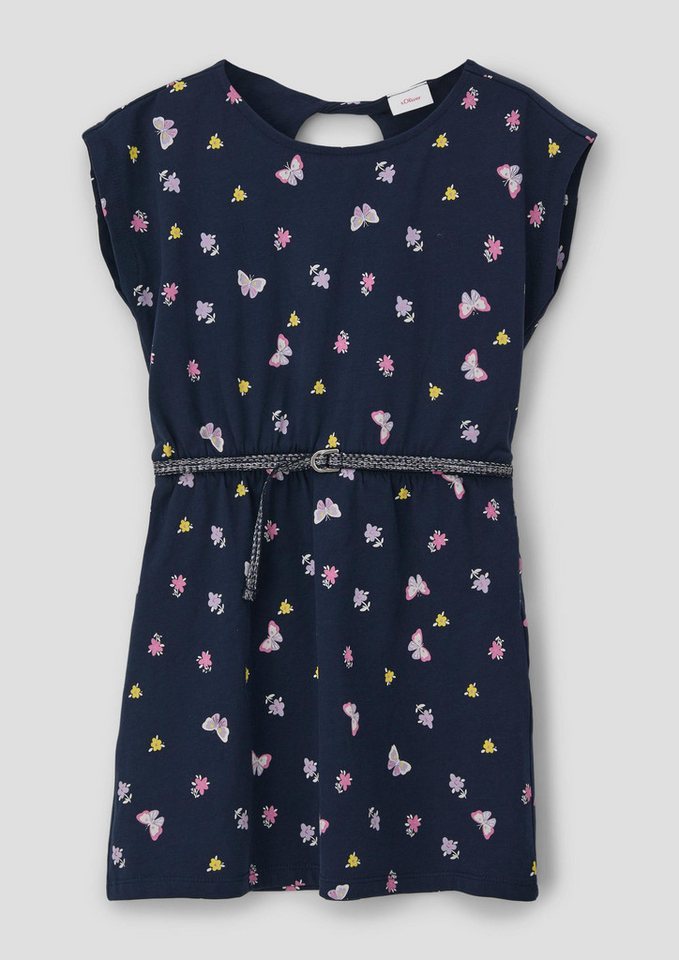 s.Oliver Minikleid Kleid Minikleid mit All-over-Print von s.Oliver