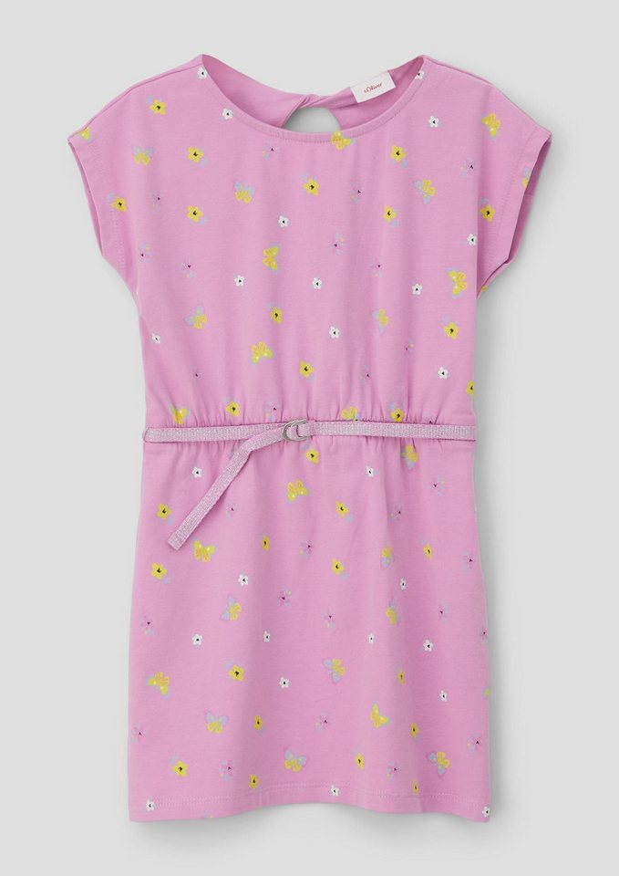 s.Oliver Minikleid Kleid Minikleid mit All-over-Print von s.Oliver