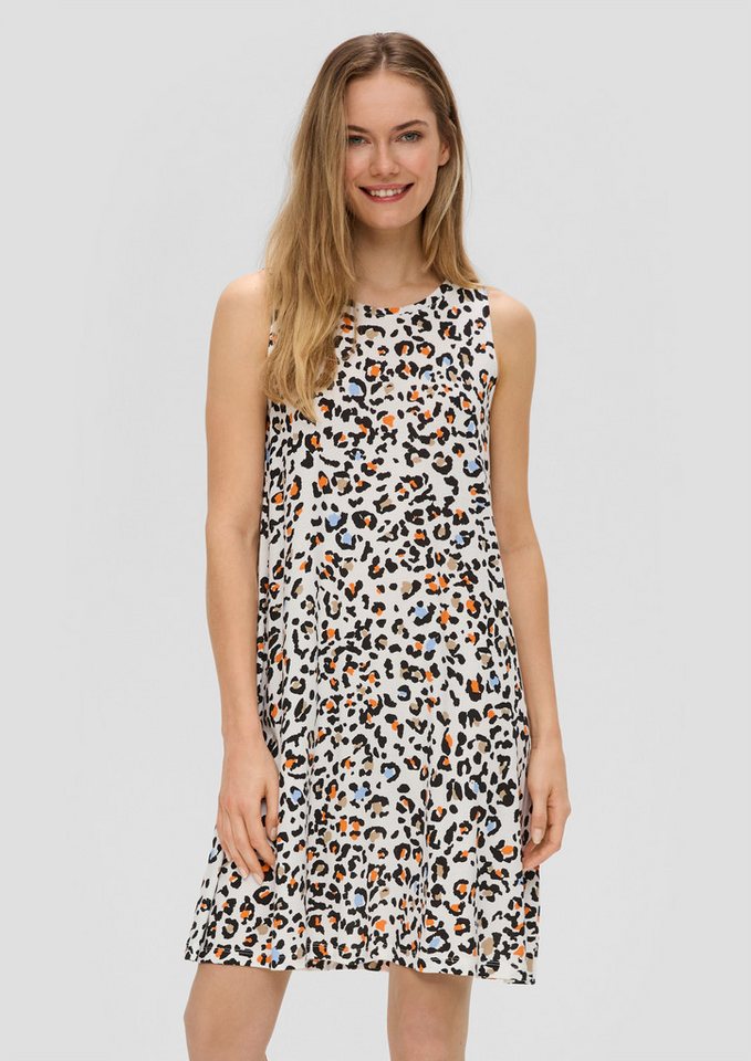 s.Oliver Minikleid Kleid Relaxed-Fit-Kleid mit Bindeband am Rücken von s.Oliver