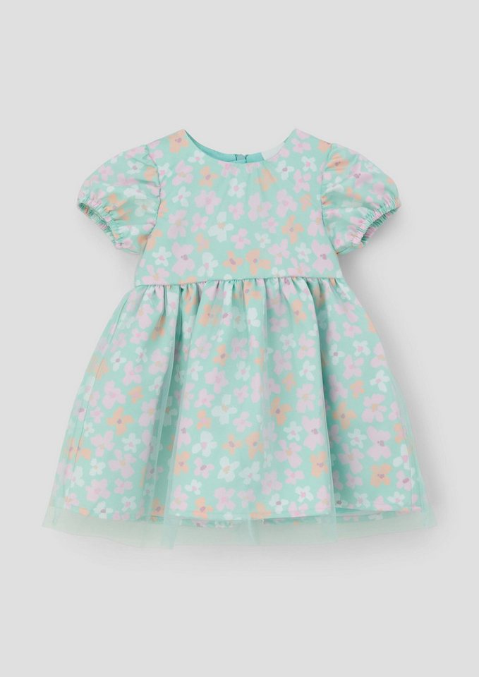 s.Oliver Minikleid Kleid Rüschenkleid mit All-over-Print von s.Oliver