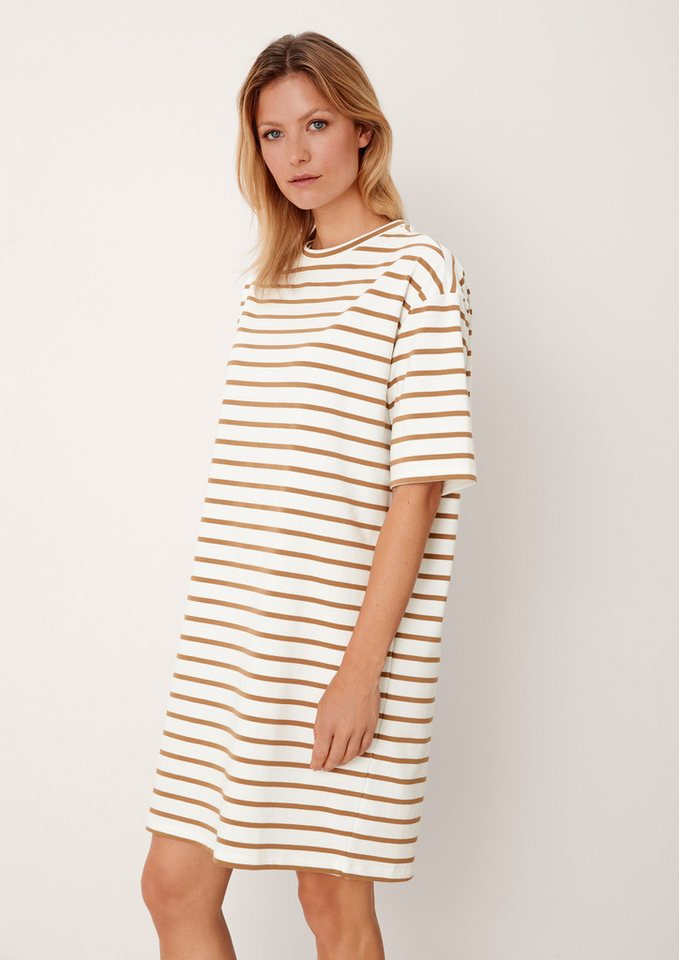 s.Oliver Minikleid Kleid Sweatkleid mit Streifen von s.Oliver