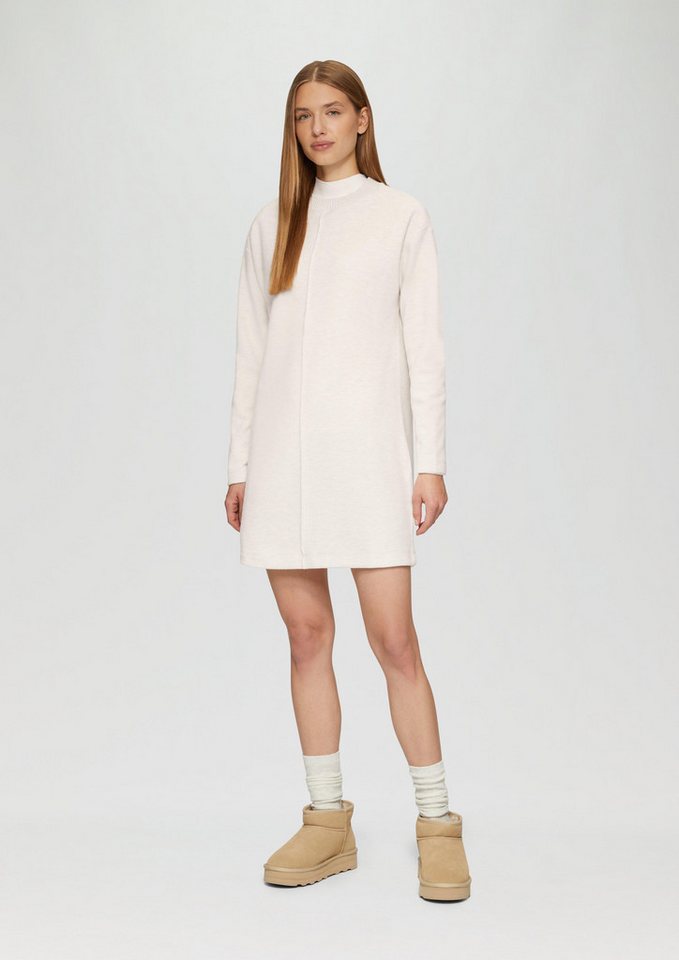 s.Oliver Minikleid Weiches Sweat-Kleid mit Ziernaht Rippblende von s.Oliver