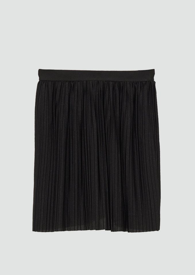 s.Oliver Minirock Rock Plissee-Rock mit Metallic-Effekt von s.Oliver