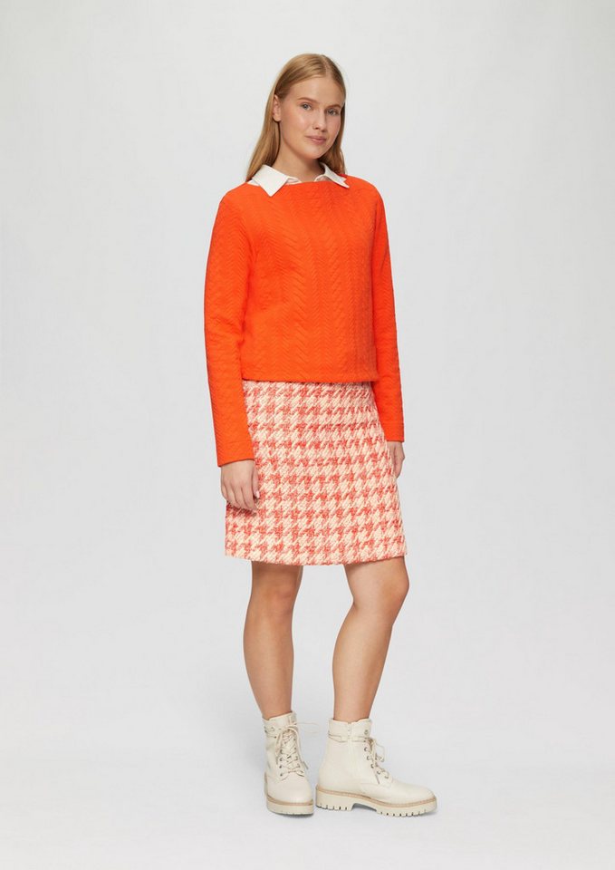 s.Oliver Minirock Rock Bouclé-Rock mit leichtem Futter von s.Oliver