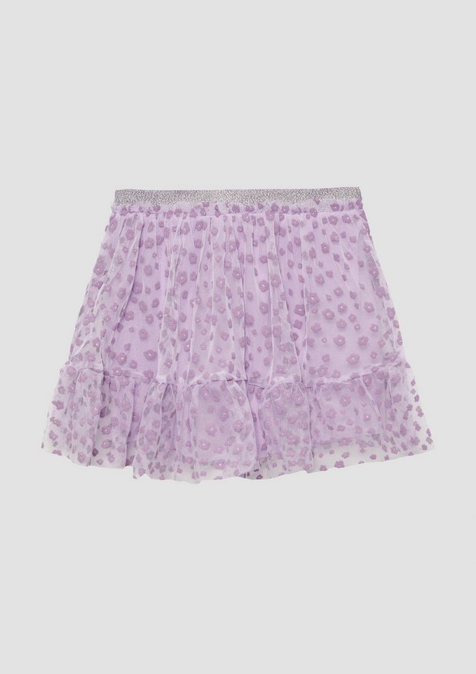 s.Oliver Minirock Rock Doppellagiger Rock mit Glitzer von s.Oliver