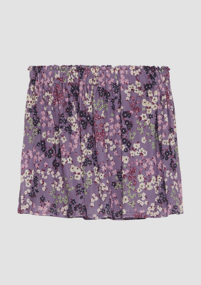 s.Oliver Minirock Rock Gemusterter Rock aus unterlegtem Mesh von s.Oliver