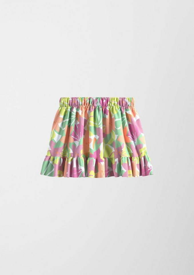 s.Oliver Minirock Rock mit weitenregulierbarem Bund Raffung von s.Oliver