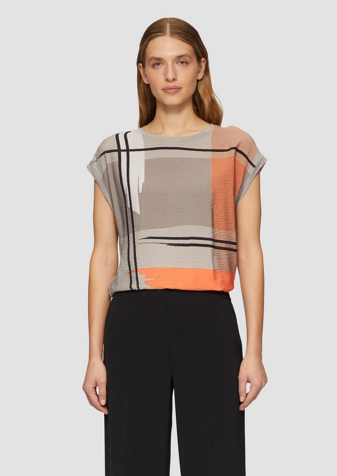 s.Oliver Muscleshirt T-Shirt Jersey-Shirt im Fabricmix von s.Oliver