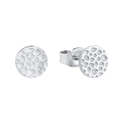 s.Oliver Ohrstecker 925 Sterling Silber Damen Ohrschmuck, 1,1 cm, Silber, Kommt in Schmuck Geschenk Box, 2027554 von s.Oliver