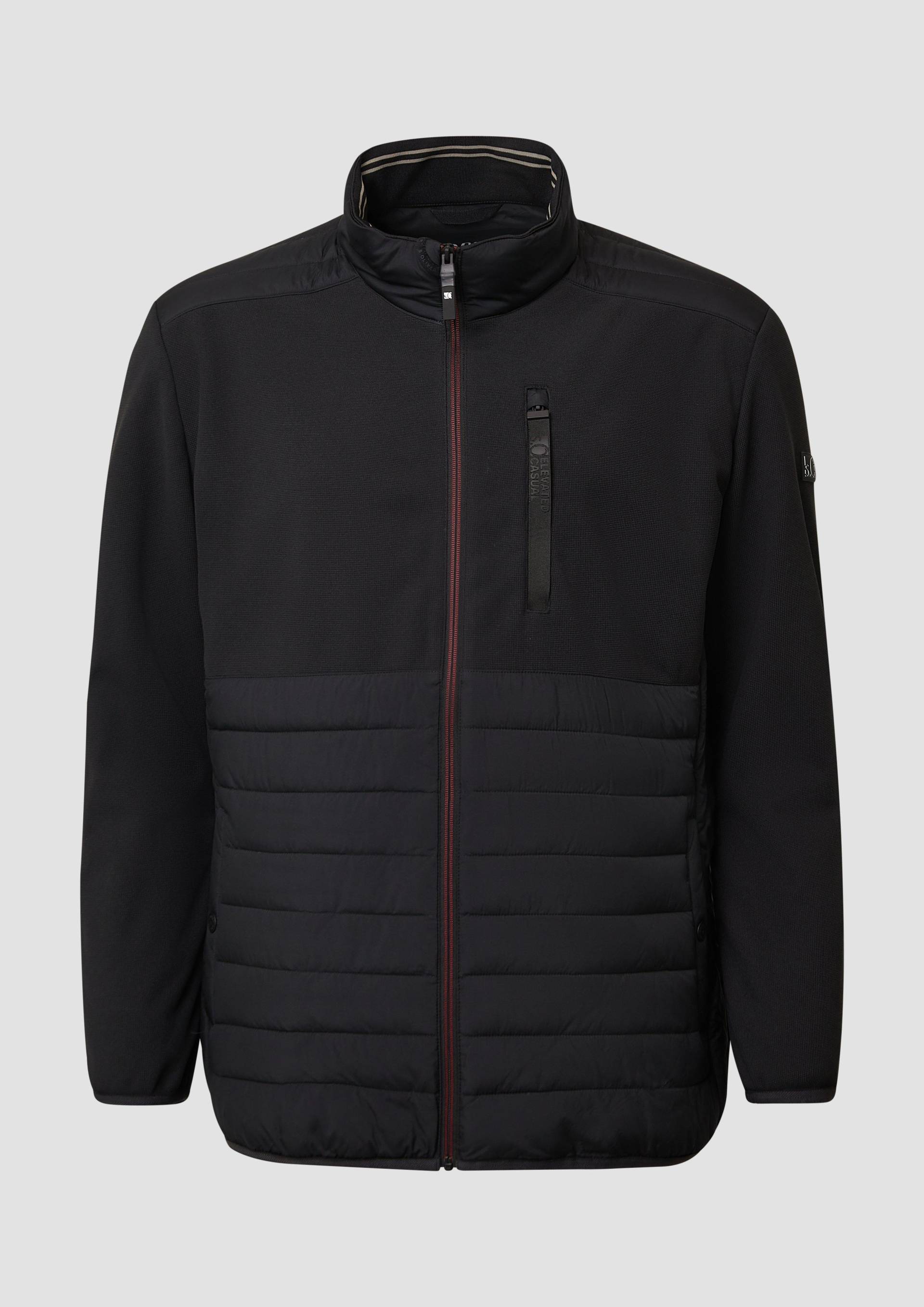 s.Oliver - Leichte Hybridjacke mit sportiven Details, Herren, schwarz s.Oliver - Leichte Hybridjacke mit sportiven Details, Herren, schwarz von s.Oliver