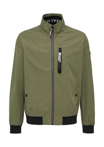 Outdoor-Jacke mit Stehkragen und Kontrast-Details olivgrün XXL Outdoor-Jacke mit Stehkragen und Kontrast-Details olivgrün XXL von s.Oliver