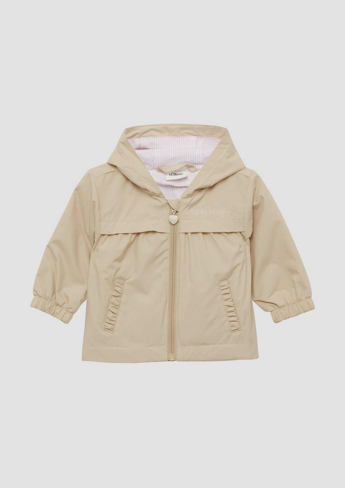 s.Oliver Funktionsjacke Outdoor-Jacke Jacke mit Kapuze und Baumwollfutter von s.Oliver