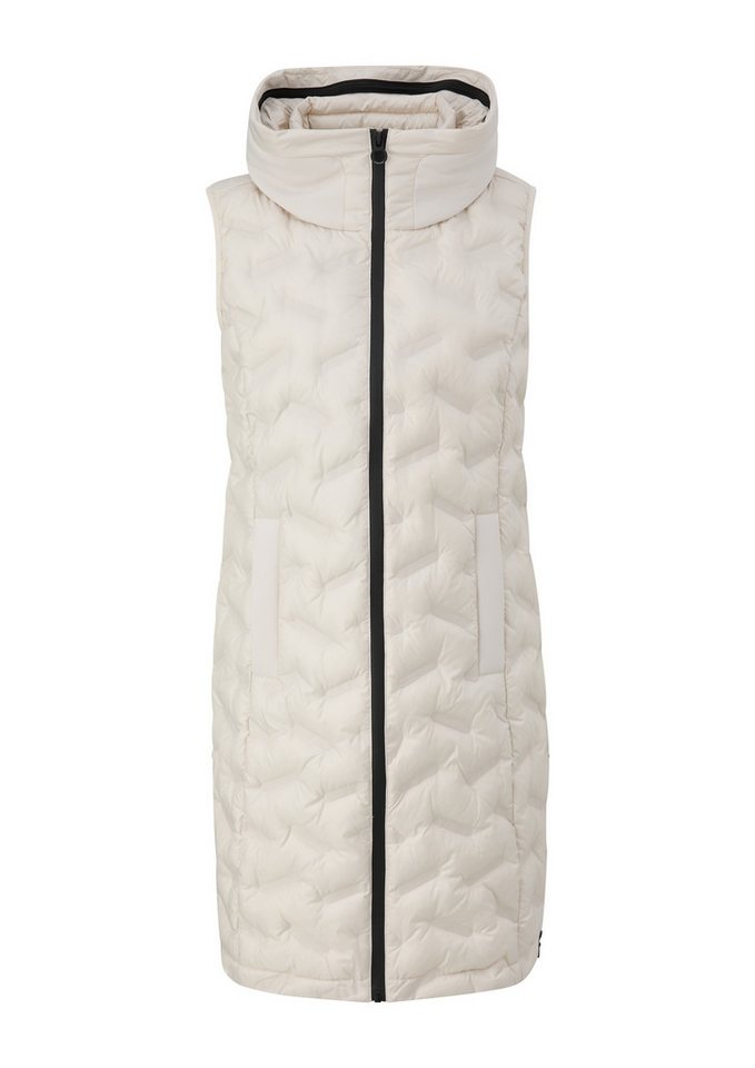 s.Oliver Outdoorjacke Outdoor-Weste Lange Weste mit Steppung von s.Oliver