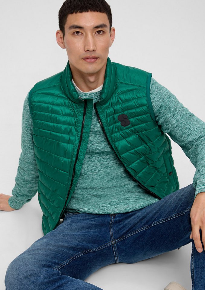 s.Oliver Outdoorjacke Outdoor-Weste Leicht wattierte Steppweste von s.Oliver