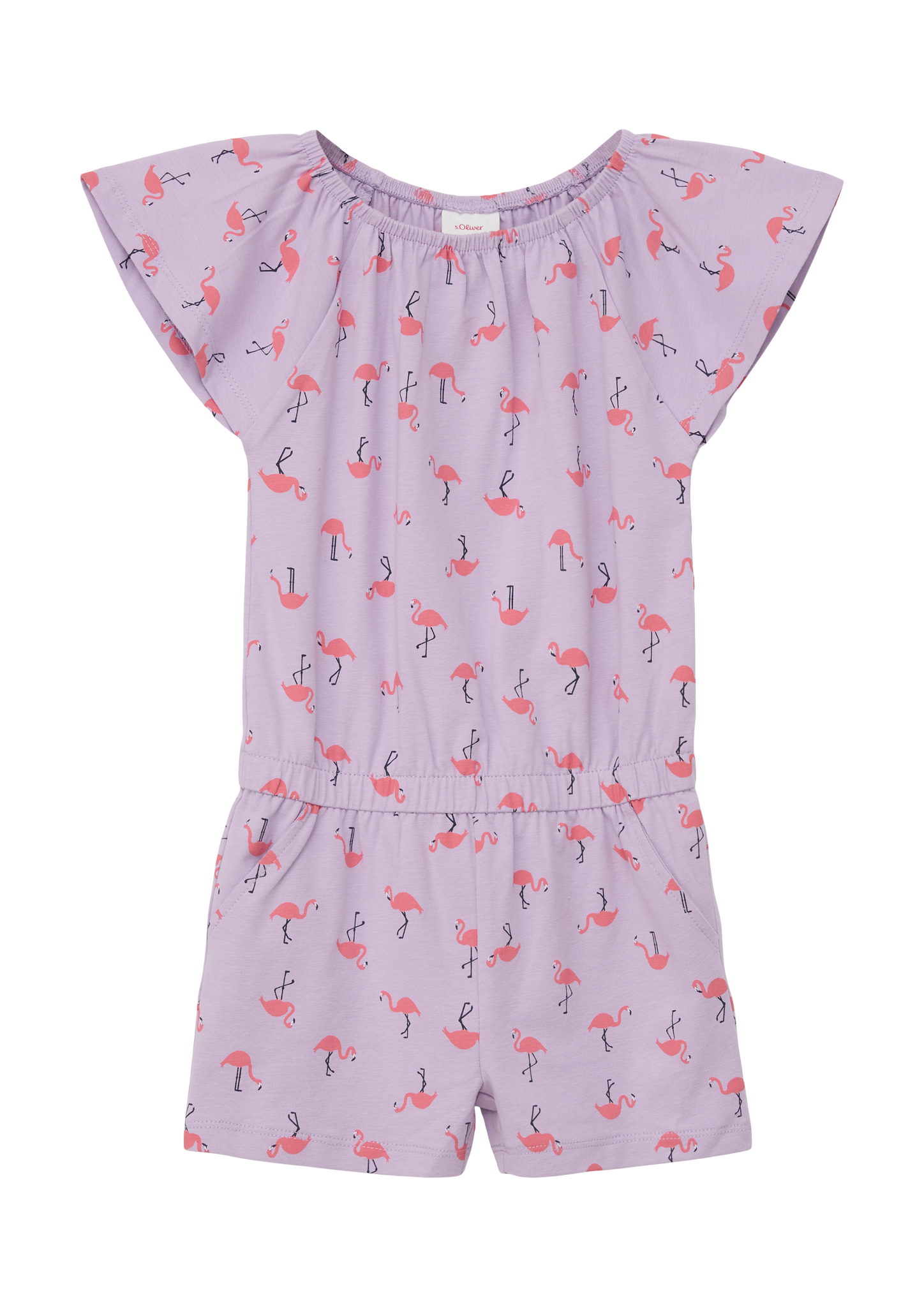 s.Oliver - Overall mit All-over-Print, Kinder, lila von s.Oliver