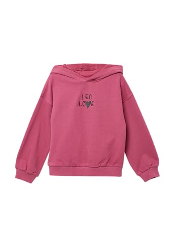 s.Oliver Oversize-Hoodie mit Front- und Rückenprint pink 140 von s.Oliver