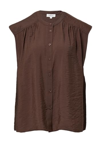 s.Oliver Oversized Bluse aus Viskosemix Mokka 48 von s.Oliver