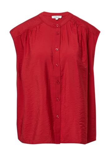 s.Oliver Oversized Bluse aus Viskosemix mohnrot 48 von s.Oliver