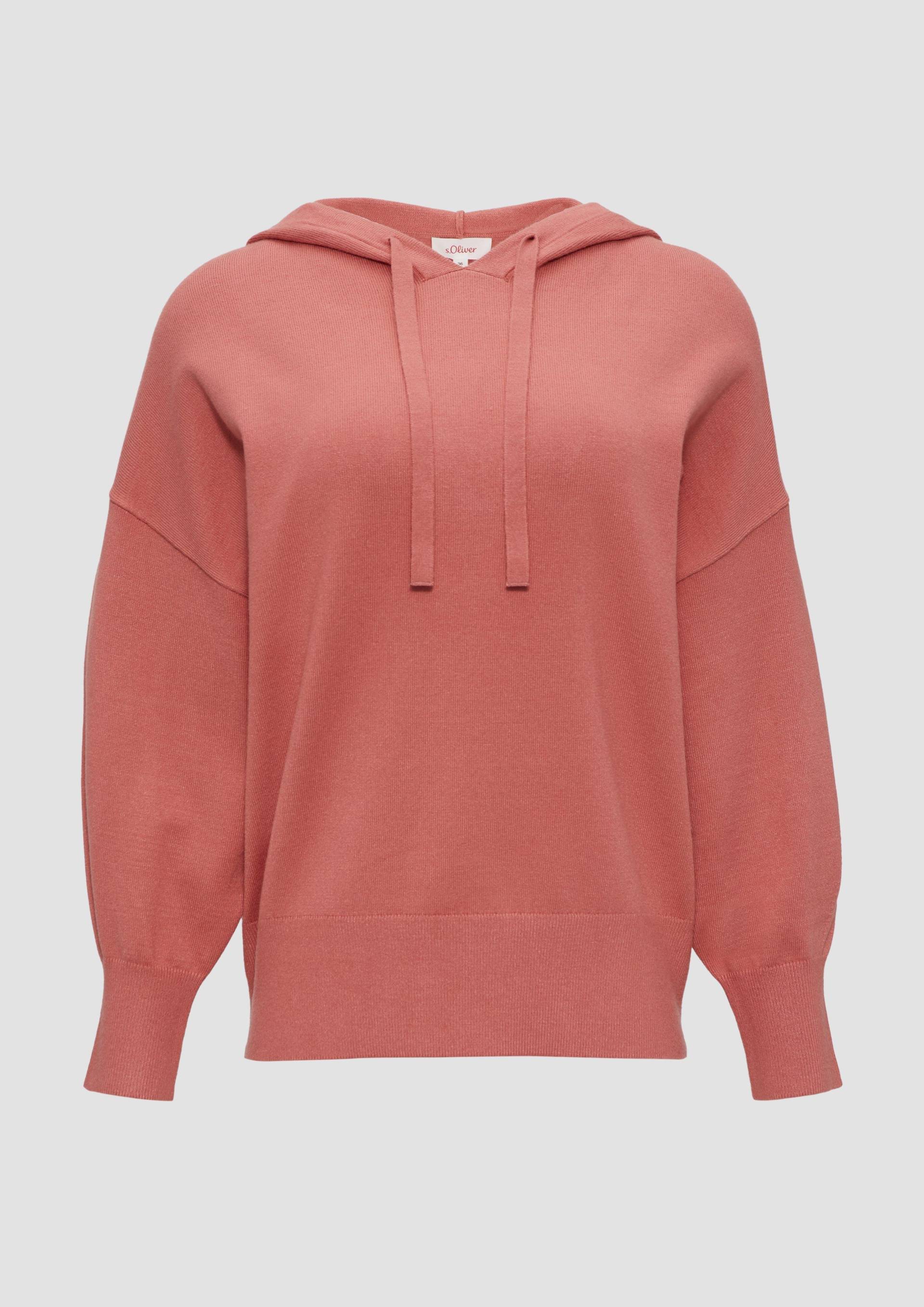 s.Oliver - Oversized Strickpullover aus Viskosemix, Damen, Orange s.Oliver - Oversized Strickpullover aus Viskosemix, Damen, Orange von s.Oliver
