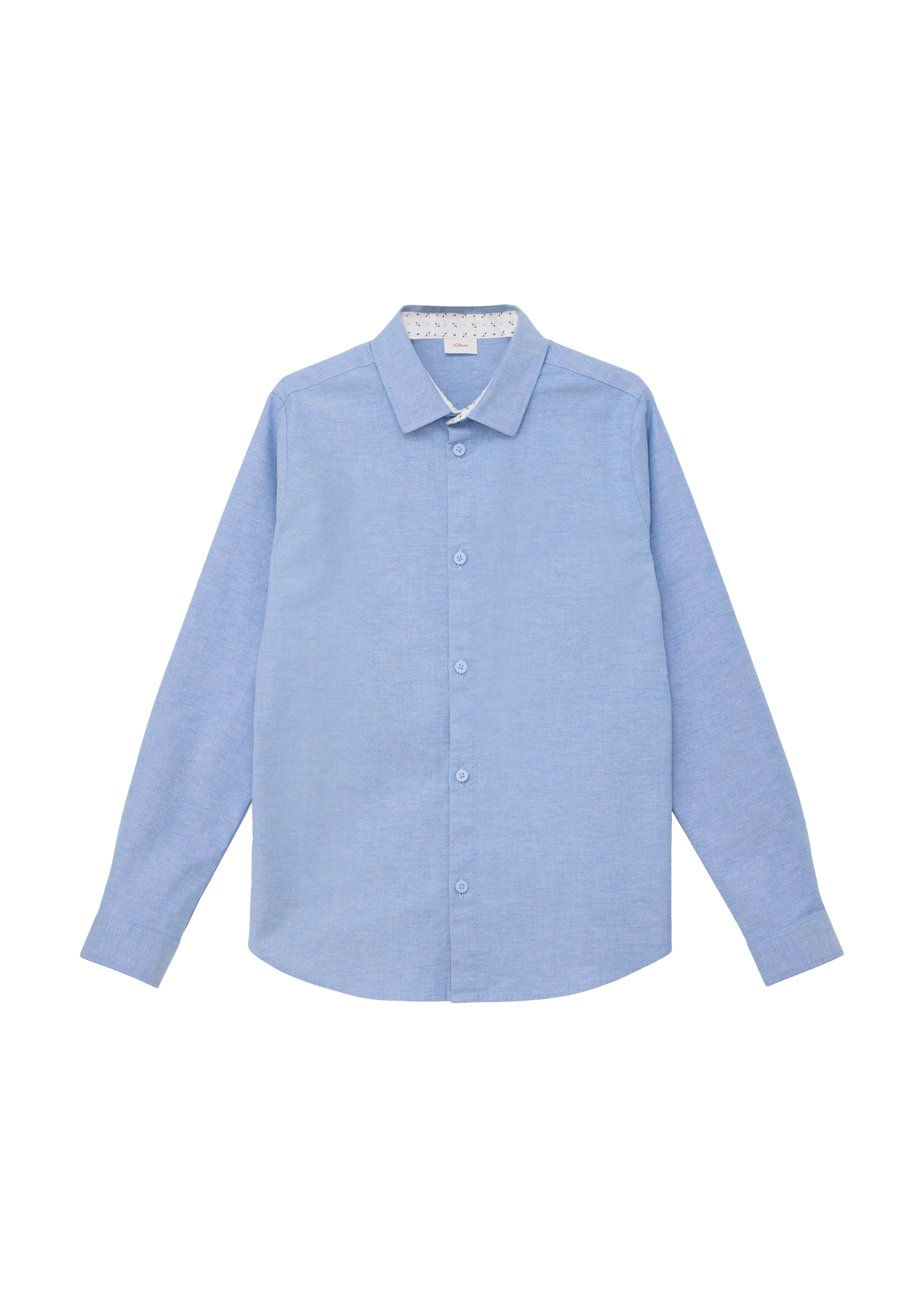 s.Oliver - Oxford Hemd aus Baumwollstretch, Jungen, blau von s.Oliver