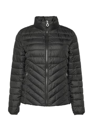 s.Oliver Packbare leichte Steppjacke mit Stehkragen schwarz 34 von s.Oliver