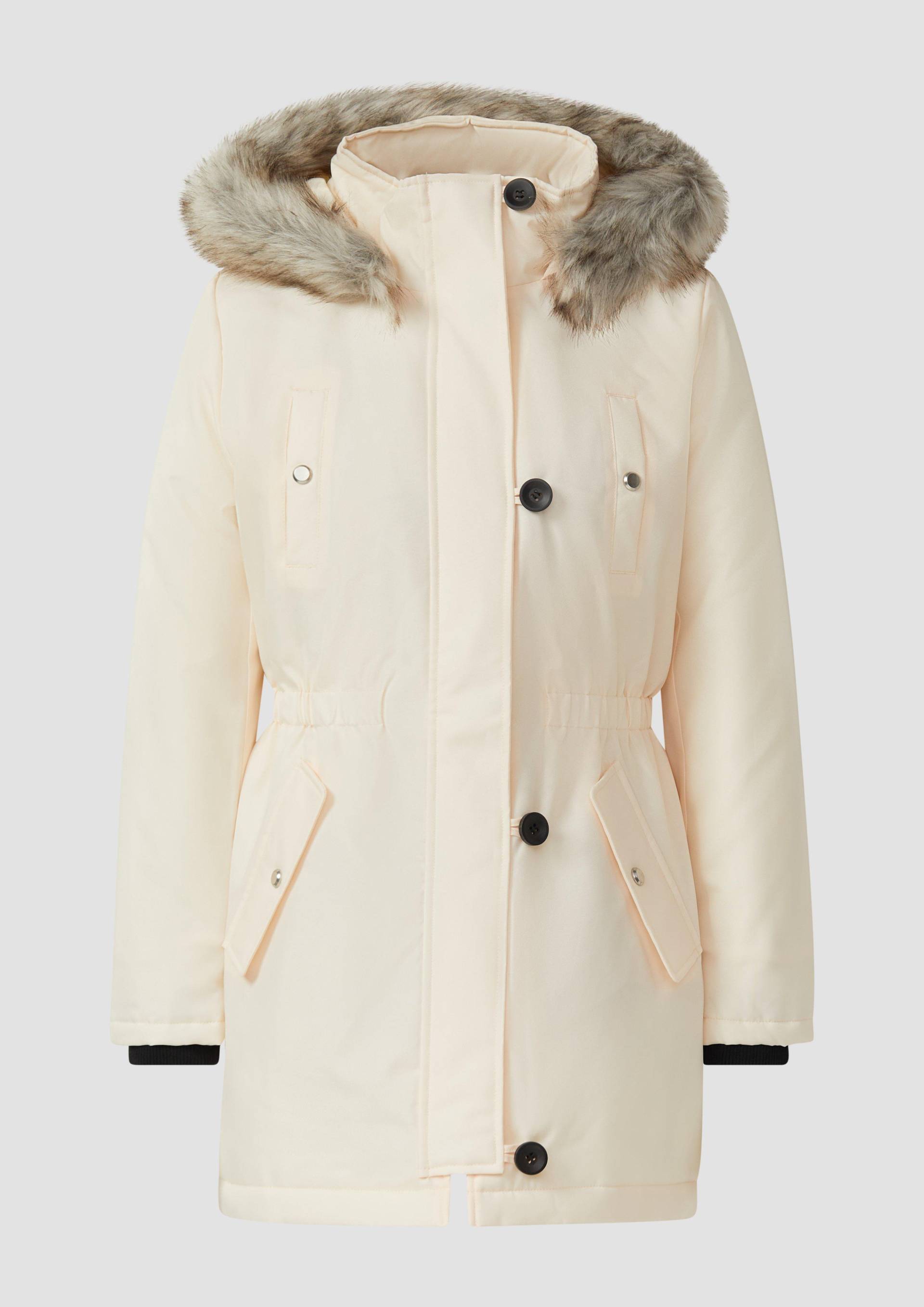 s.Oliver - Parka mit Tunnelzug und Kapuze,  , Beige von s.Oliver