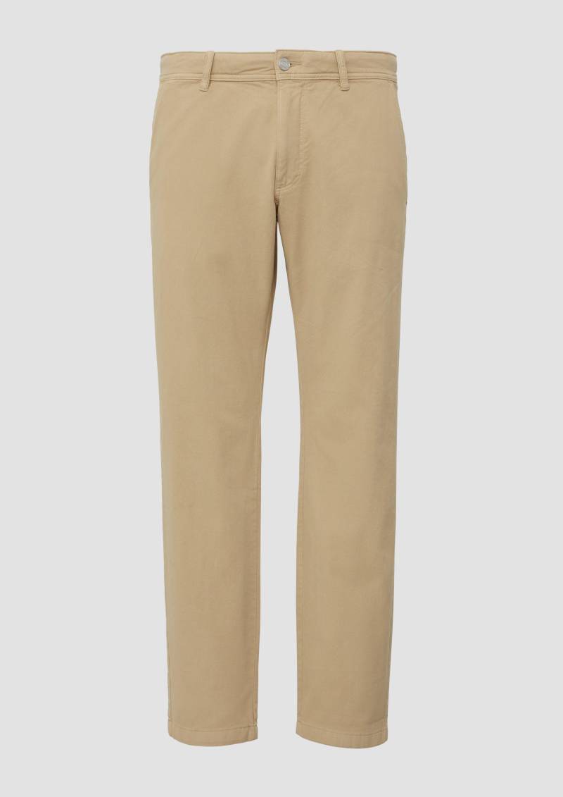 s.Oliver - Phoenix: Strukturierte Chino im Regular Fit, Herren, Beige von s.Oliver