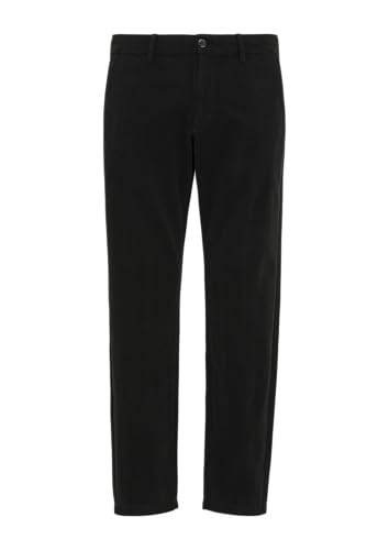 s.Oliver Phoenix: Strukturierte Chino im Regular Fit schwarz 32/32 von s.Oliver