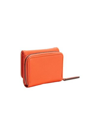 s.Oliver Portemonnaie in Leder-Optik orange OneSize von s.Oliver