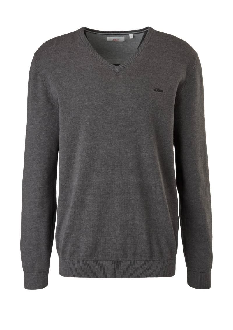 s.Oliver - Pullover grau - Gr. - S von s.Oliver