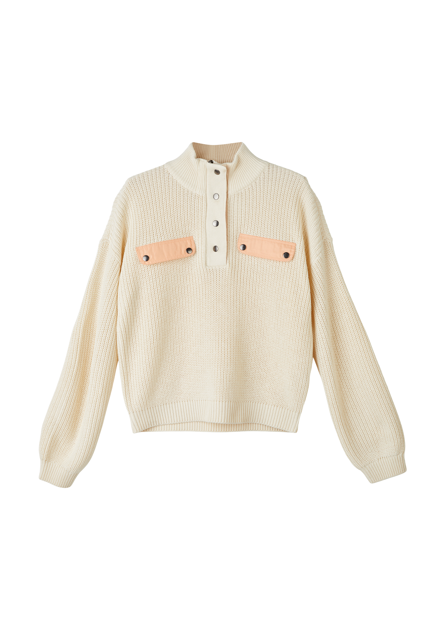 s.Oliver - Pullover mit Kontrastdetails, Mädchen, Beige von s.Oliver