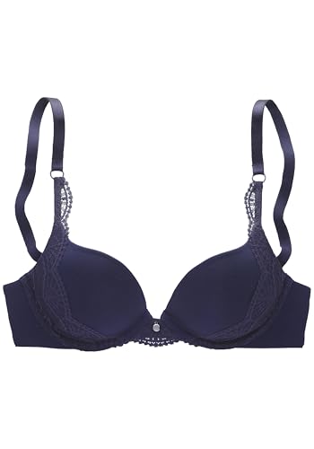 s.Oliver Push-Up-BH aus weichem Material in dunkelblau von s.Oliver