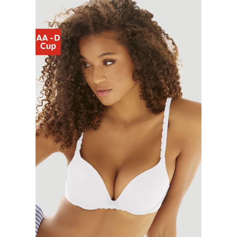 S.OLIVER Push-up-BH Damen weiß Gr.70C von s.Oliver