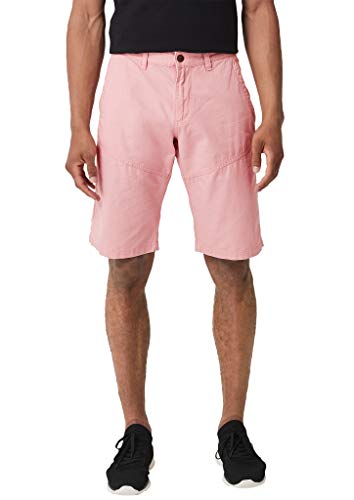 s.Oliver RED LABEL Herren File Loose: Twill-Bermuda purple/pink 34 von s.Oliver