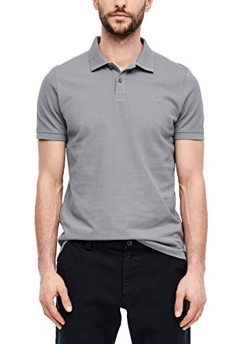 s.Oliver Herren 03.899.35.5268 Poloshirt,, per pack Grau (Grey 9500), X-Large (Herstellergröße: XL) von s.Oliver