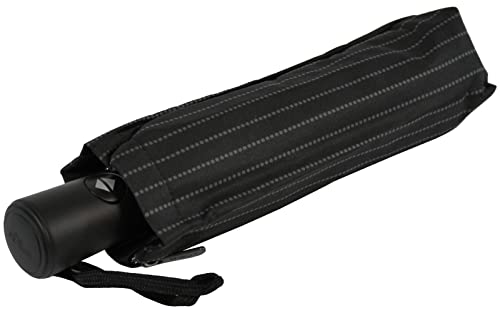 s.Oliver Regenschirm Herren Taschenschirm X-Press mit Auf-Zu Automatik (gestreift) von s.Oliver