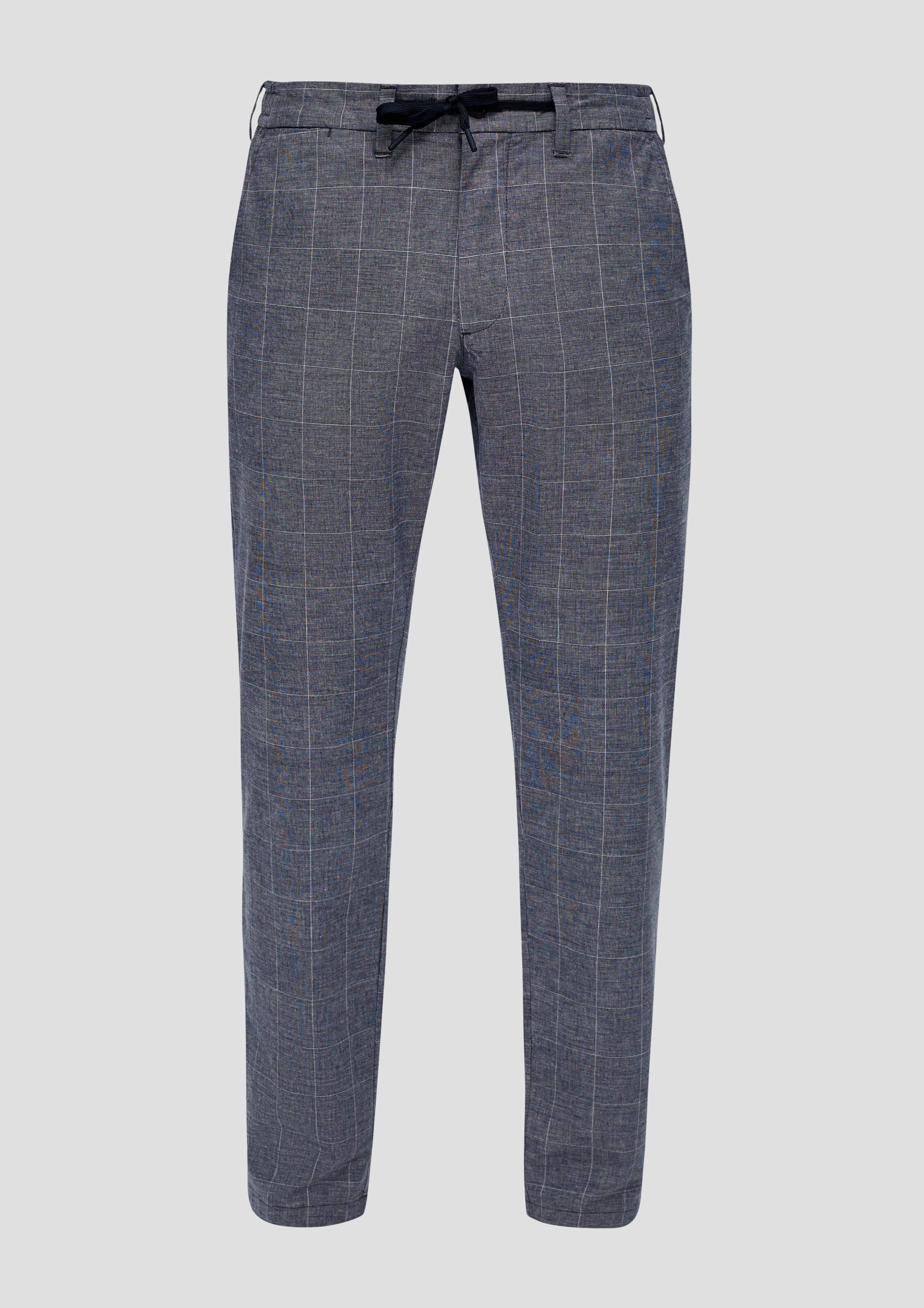 s.Oliver - Regular Fit: Chino aus Baumwollstretch, Herren, blau von s.Oliver