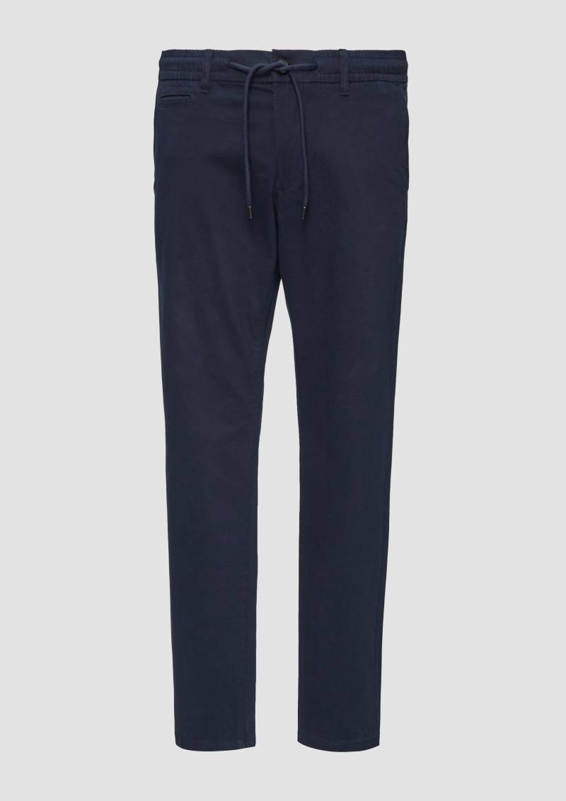 s.Oliver - Regular Fit: Chino mit Gummizug, Herren, blau von s.Oliver