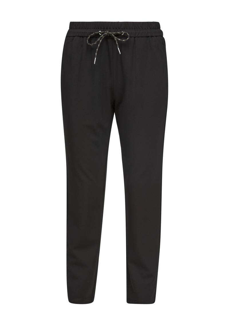 s.Oliver - Regular Fit: Interlock-Jogpants, Damen, schwarz von s.Oliver
