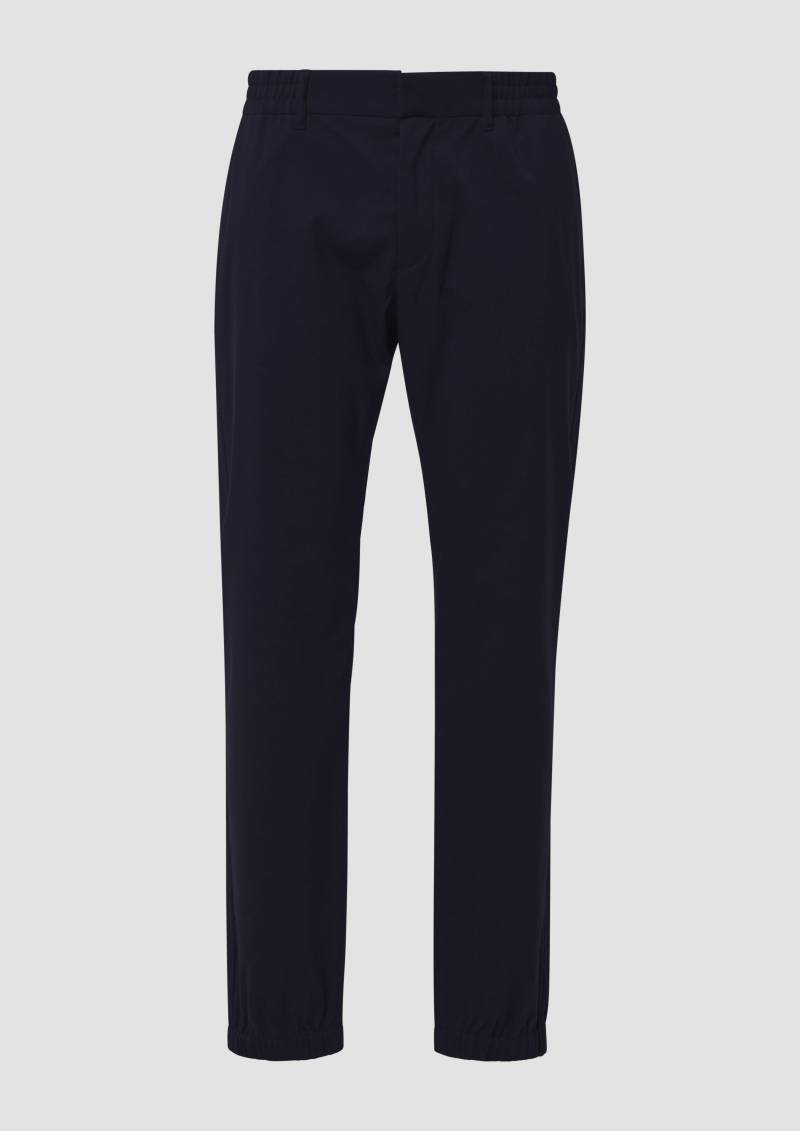 s.Oliver - Regular Fit: Jogg Pants elastischer Webware, Herren, blau von s.Oliver
