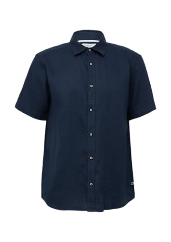 s.Oliver Regular Fit: Leichtes Kurzarmhemd aus 100% Leinen tiefblau XXL s.Oliver Regular Fit: Leichtes Kurzarmhemd aus 100% Leinen tiefblau XXL von s.Oliver