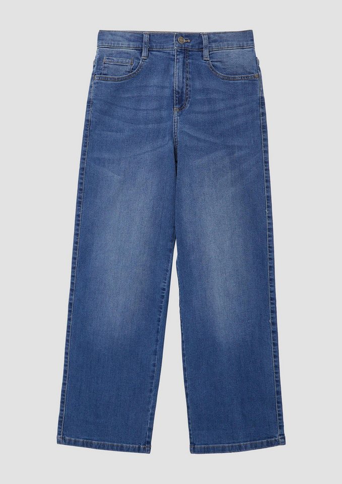 s.Oliver Regular-fit-Jeans Jeans-Hose BAGGY Jeans Baggy / Relaxed Fit / Mid Rise / Wide Leg von s.Oliver