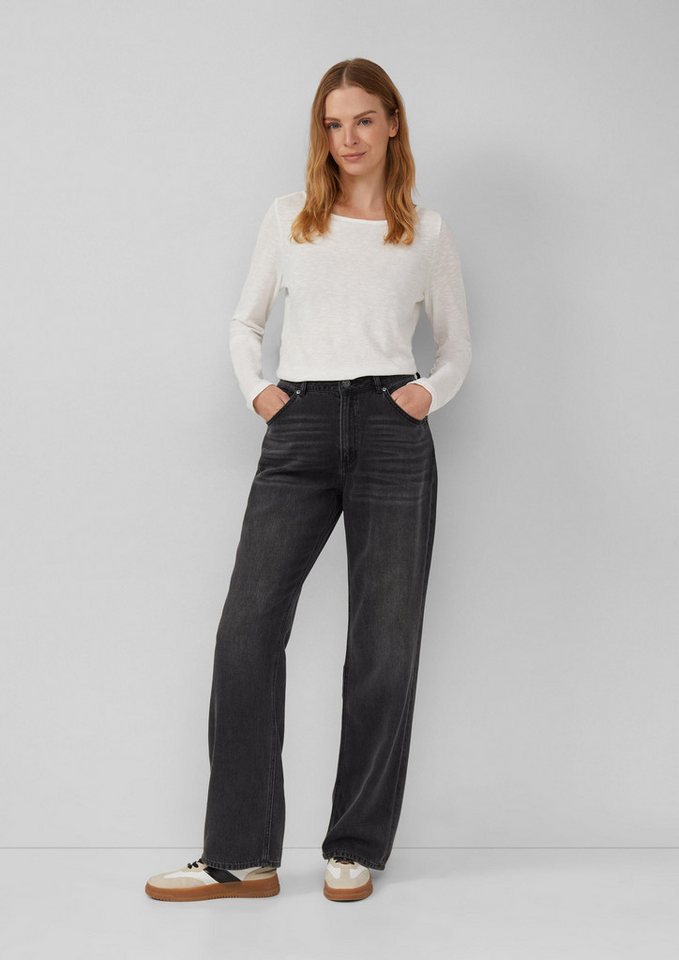 s.Oliver Regular-fit-Jeans Jeans-Hose BETH Beth Boyfriend / Relaxed Fit / Mid Rise / Straight Leg von s.Oliver