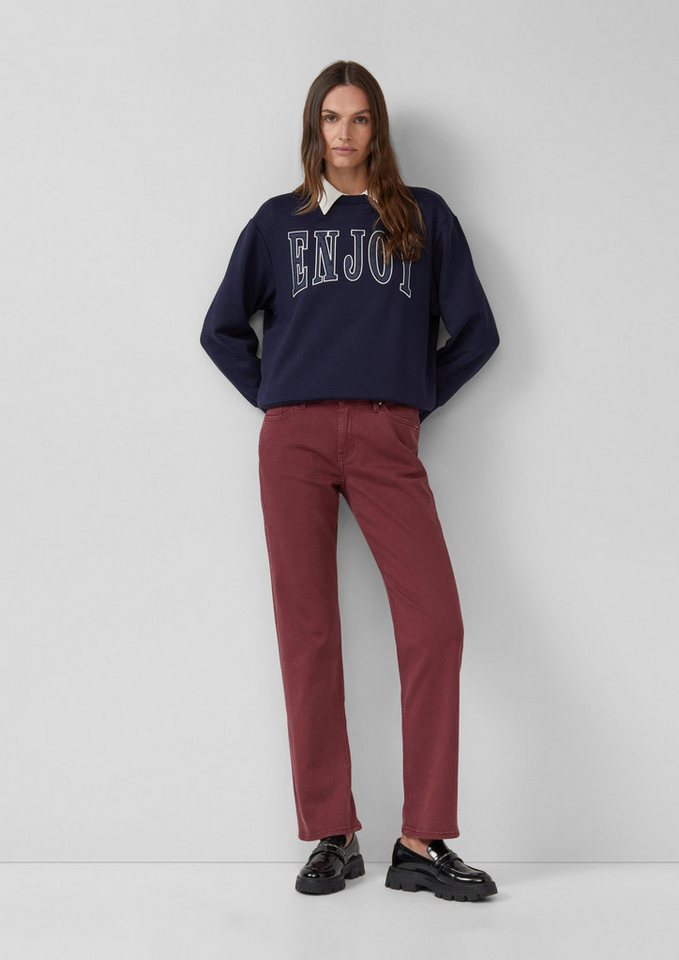 s.Oliver Regular-fit-Jeans Jeans-Hose KAROLIN Jeans Karolin / Regular Fit / Mid Rise / Straight Leg von s.Oliver