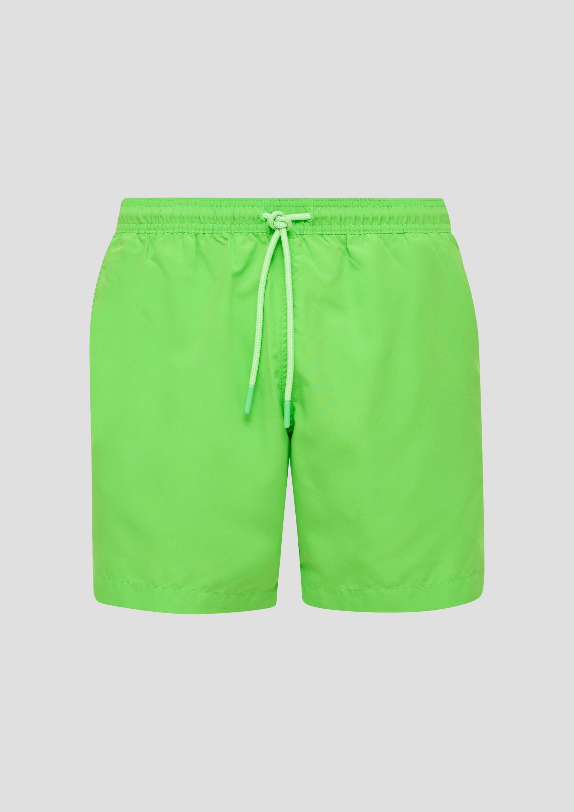 s.Oliver - Regular: Badeshorts mit Eingrifftaschen, Herren, grün von s.Oliver